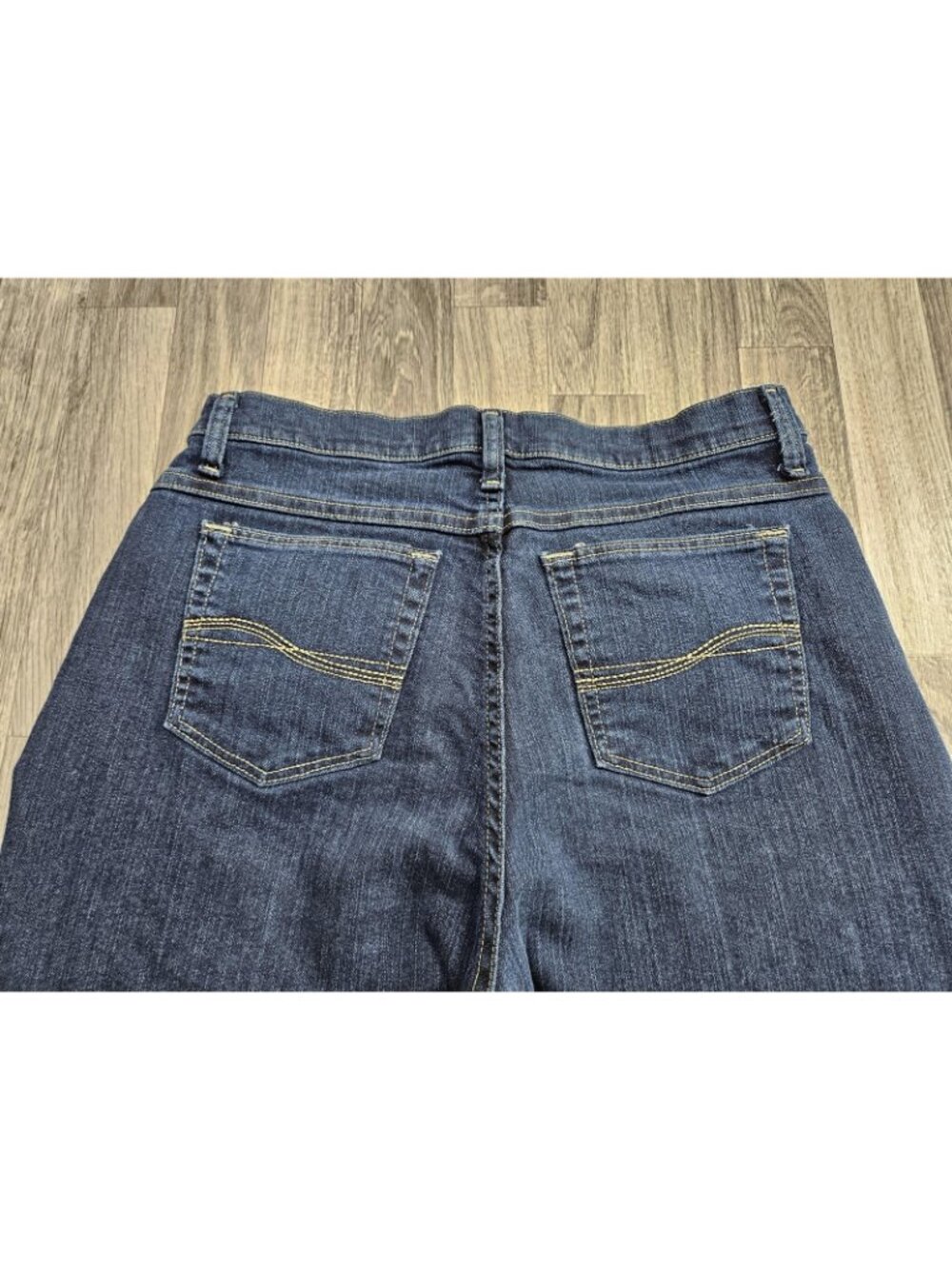 Riders By Lee Straight Jeans Womens 12 Blue Med Wash High Rise Stretch Denim - Picture 3 of 11